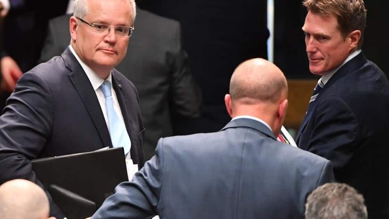 Prime Minister Scott Morrison and Attorney-General Christian Porter