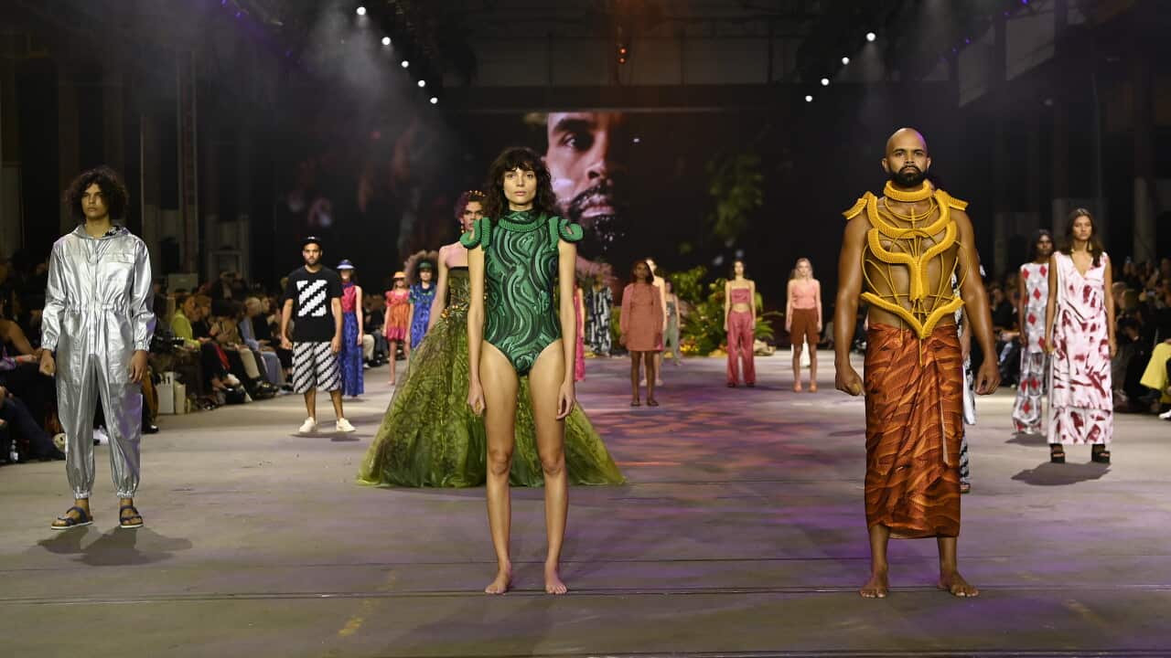 First Nations designers and artists make history at Australian Fashion ...