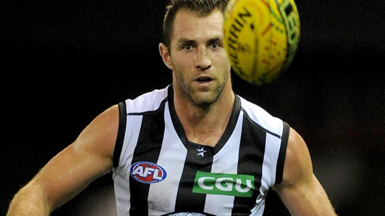 Travis Cloke of Collingwood