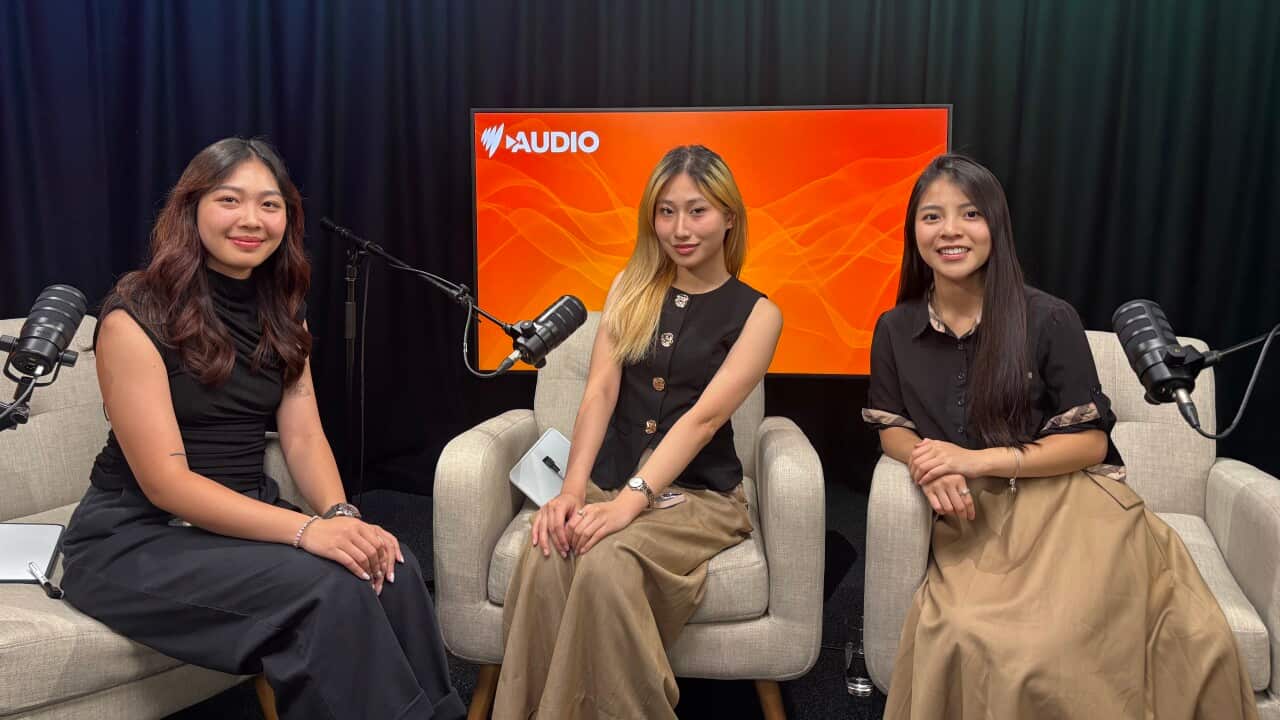 Thảo, Tâm và Ngọc tại SBS Sydney