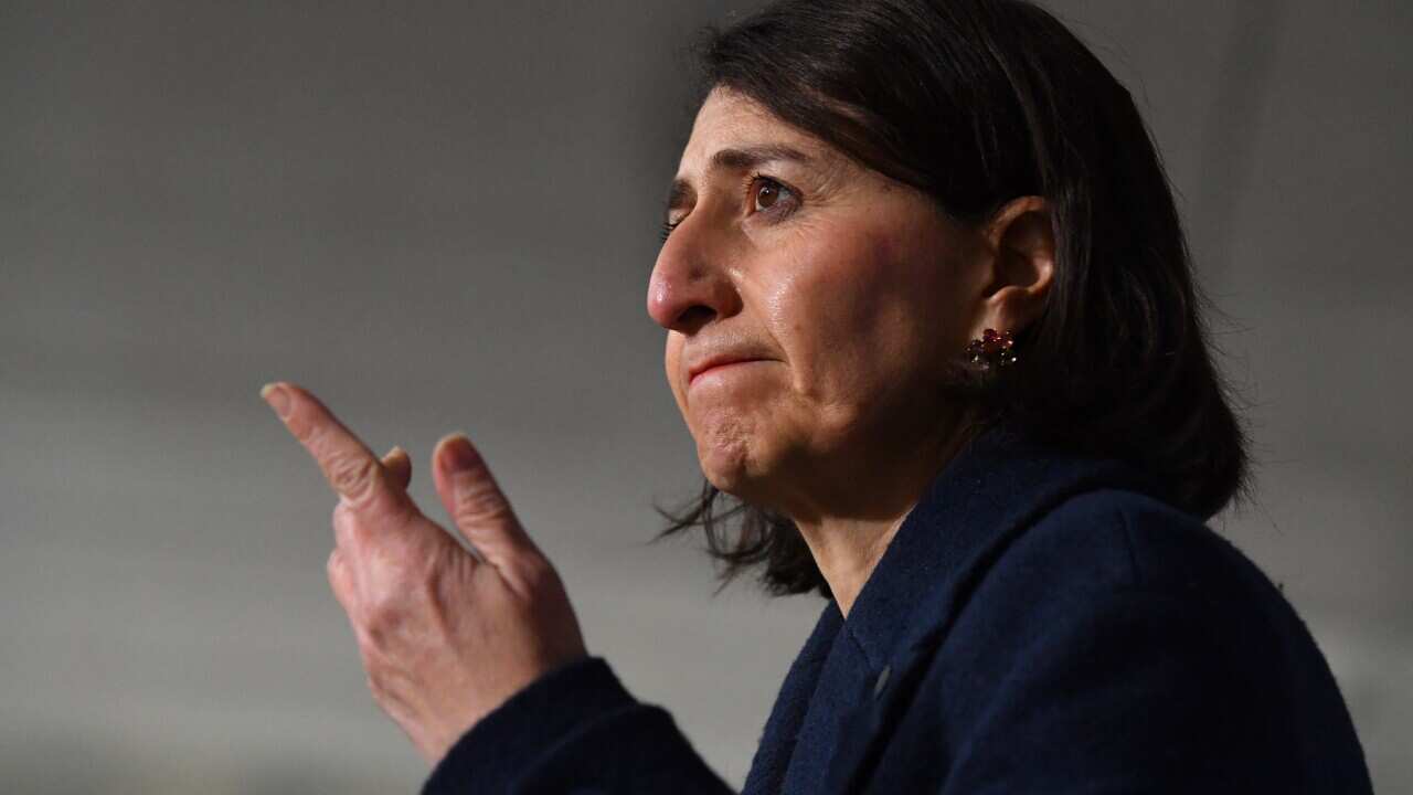 SW recorded 44 new locally acquired cases of COVID-19 in the 24 hours to 8pm last night. (AAP Image/Mick Tsikas) NO ARCHIVING