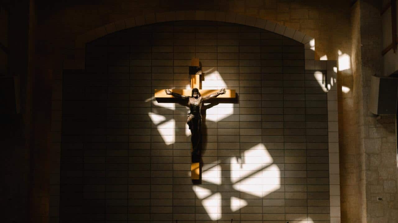 Isanamu yerekana Yesu kristo k'umusaraba.