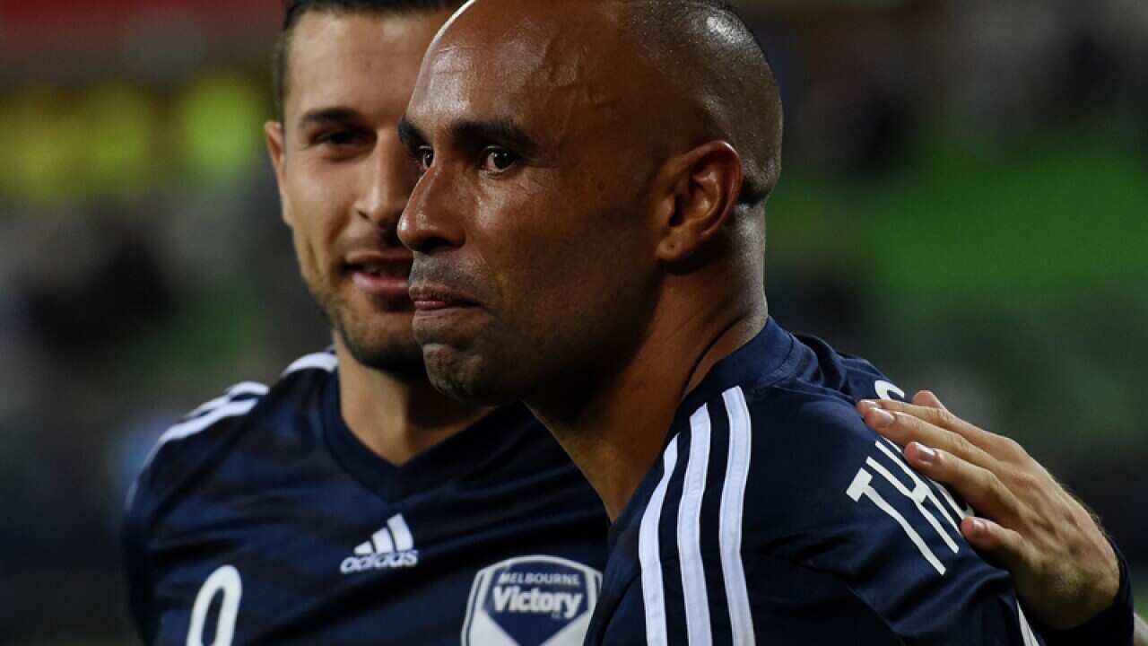 Archie Thompson of the Victory