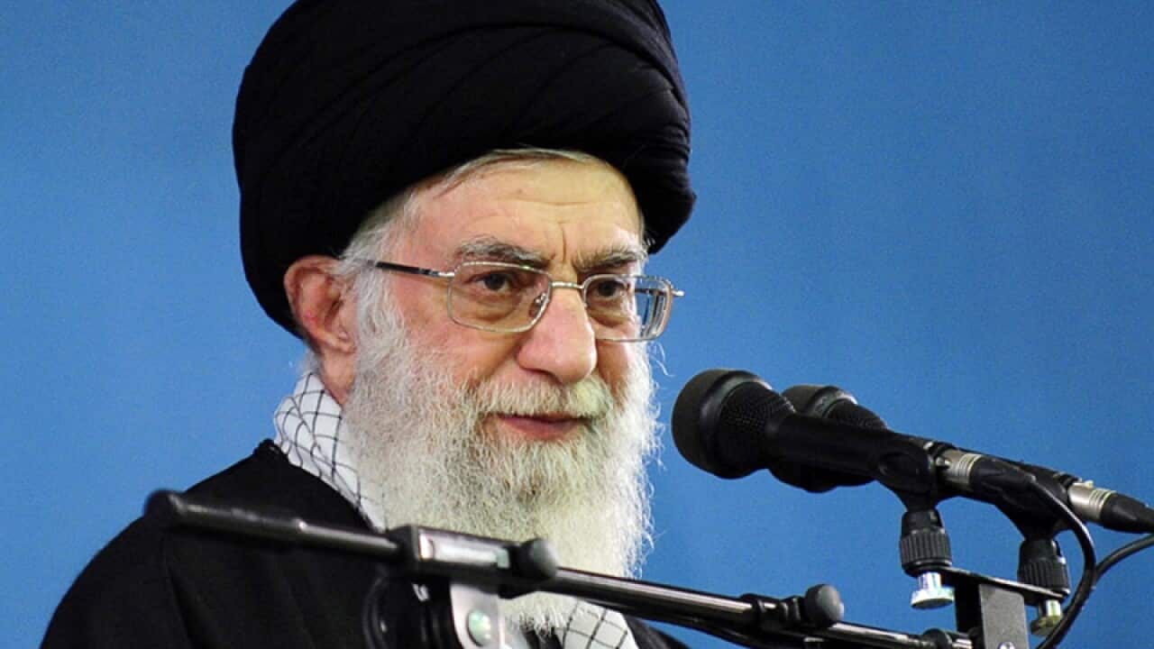 Iran's supreme leader Ayatollah Ali Khamenei (AAP)