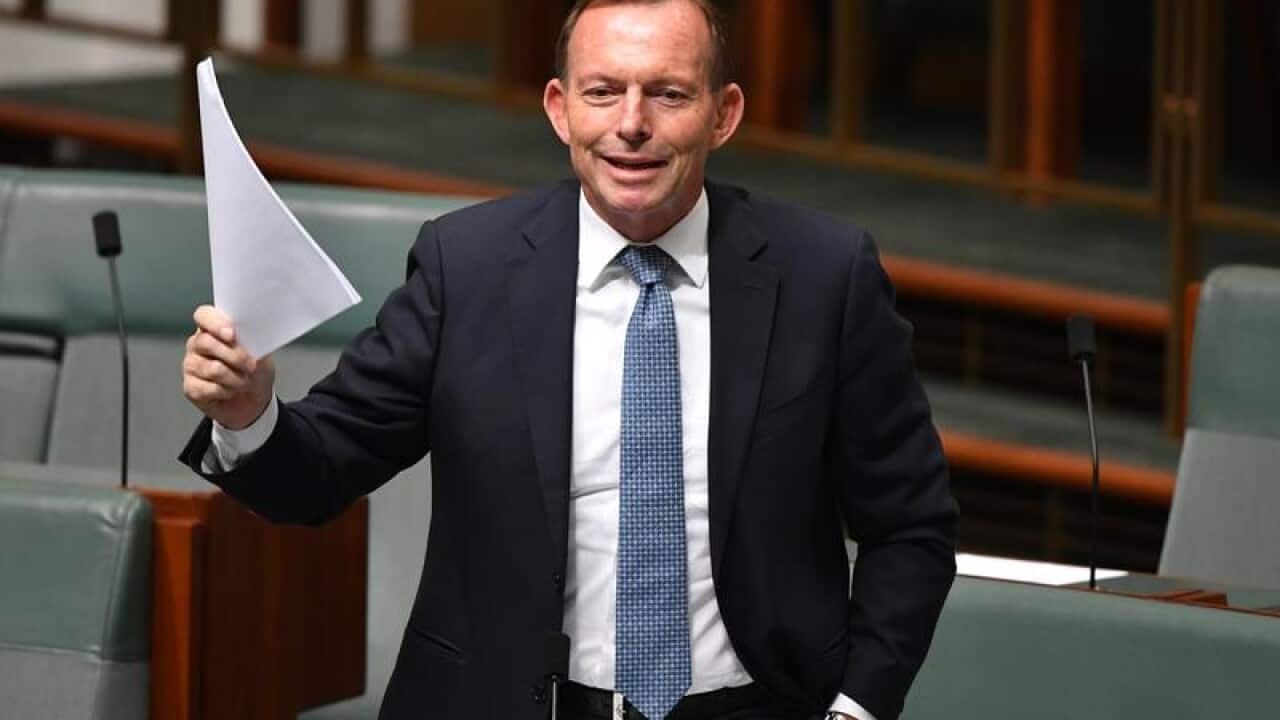 Former prime minister Tony Abbott