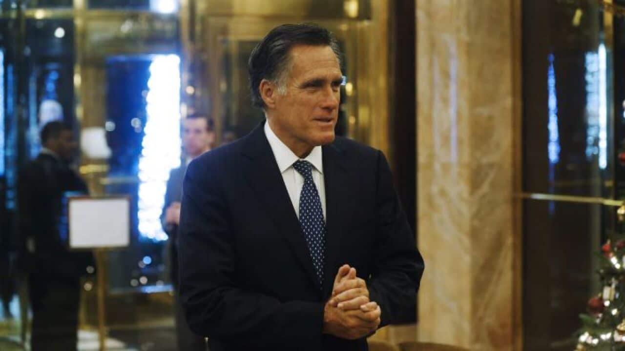 Former Massachusetts Governor Mitt Romney