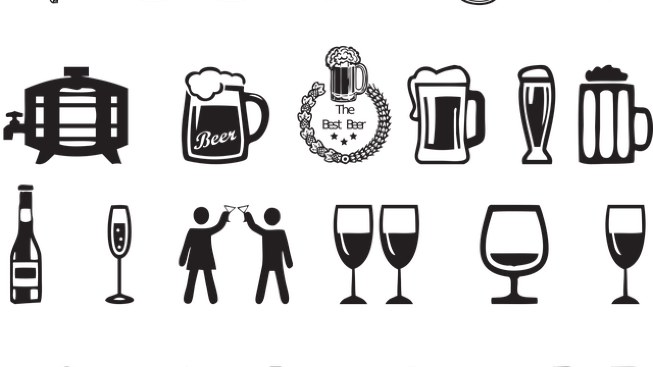 Alcoholic drinks: beer or wine?