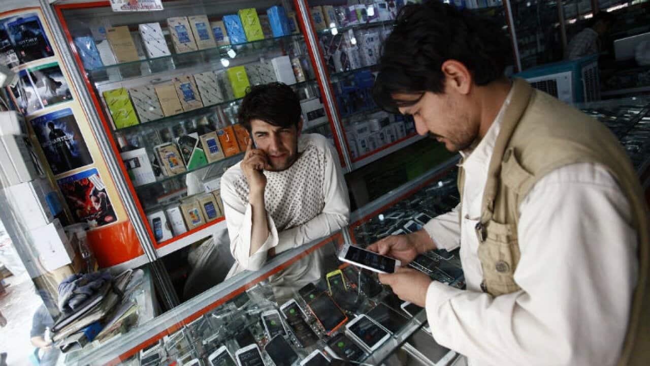 Mobile Shop in Kabul Afghanistan