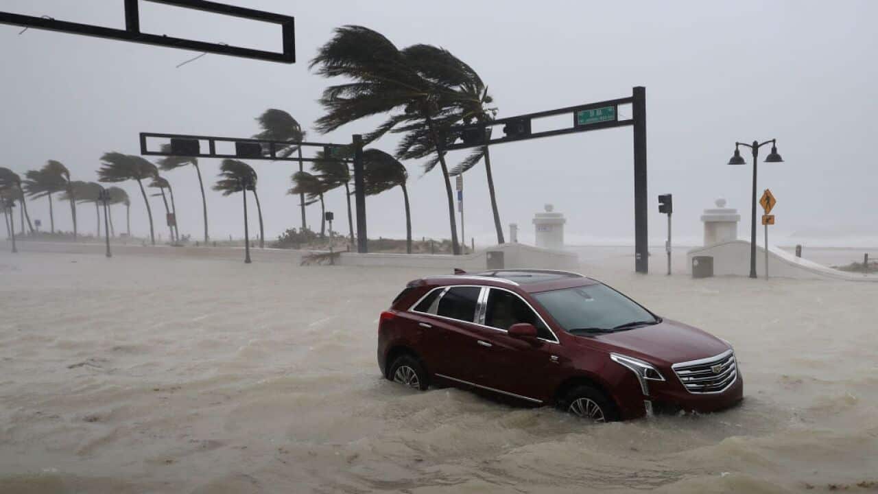 Powerful Hurricane Irma Slams Into Florida