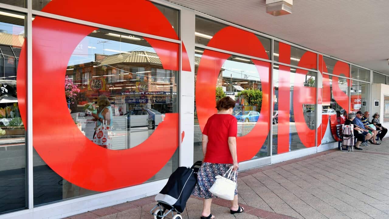 COLES HALF YEAR RESULTS STOCK