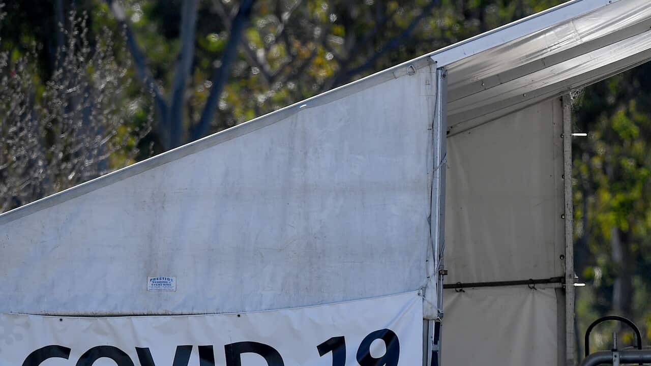 More than 80 per cent of the NSW population is now in lockdown as the state struggles to stop the spread of the Delta COVID-19 strain beyond Greater Sydney and into the regions. (AAP Image/Dan Himbrechts) NO ARCHIVING