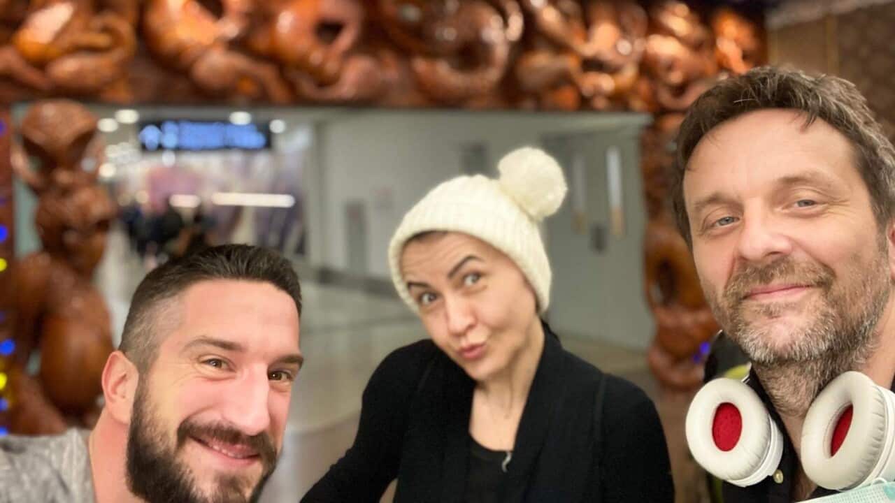 Zvonimir Šestak, Amira Medunjanin & Ante Gelo