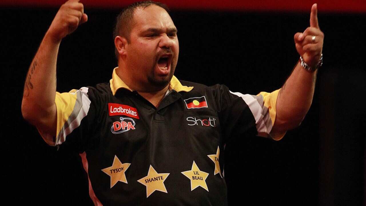 West Australian darts player Beau Anderson