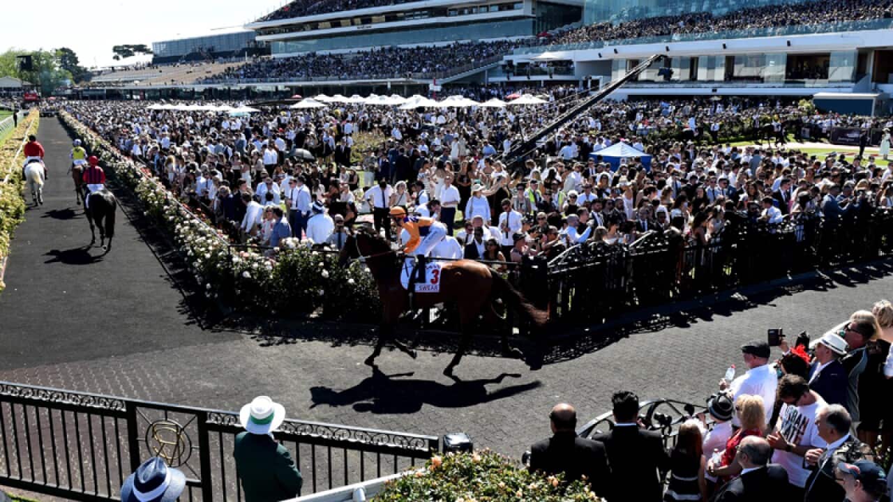 Flemington Racecourse in Melbourne