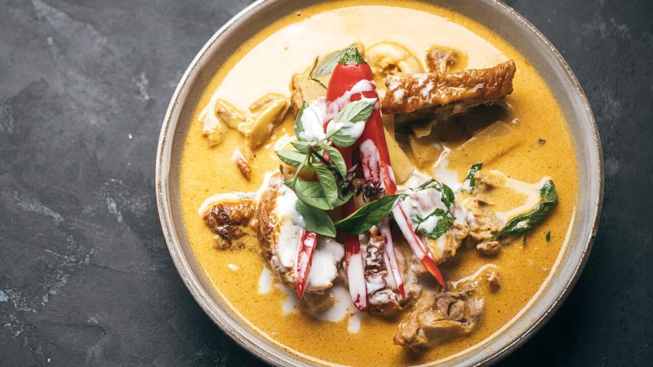 Red roast duck curry | SBS The Cook Up with Adam Liaw