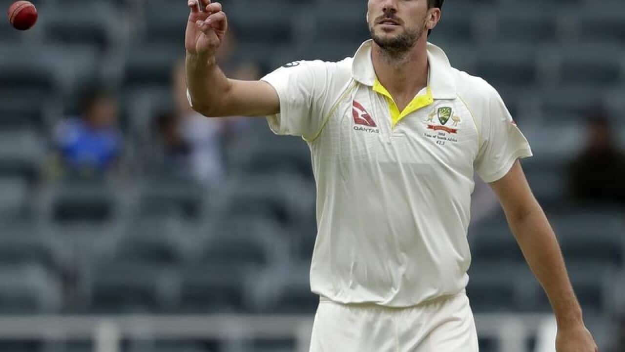 Australian fast bowler Pat Cummins