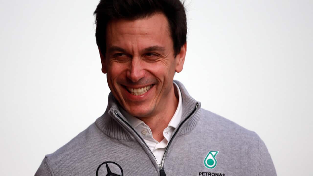 Mercedes team principle Toto Wolff.