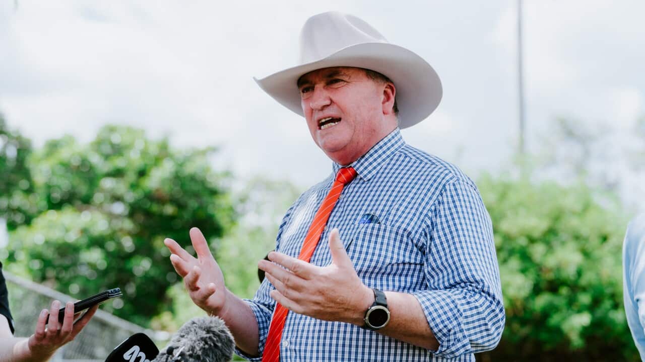 Barnaby Joyce in Queensland