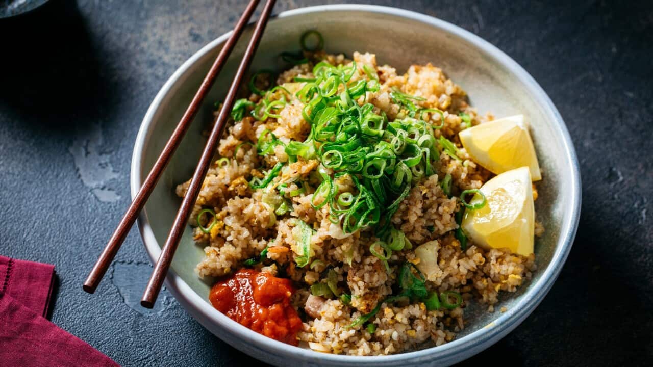 Salted fish fried rice