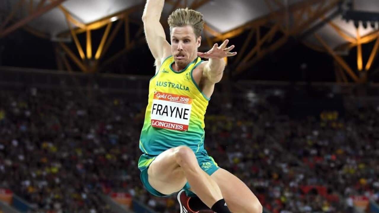 A file image of Australian athlete Henry Frayne