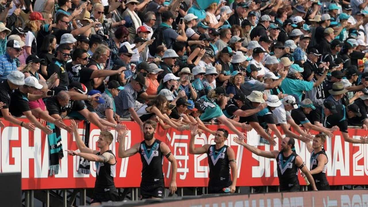 Port Adelaide are again headed to play in China