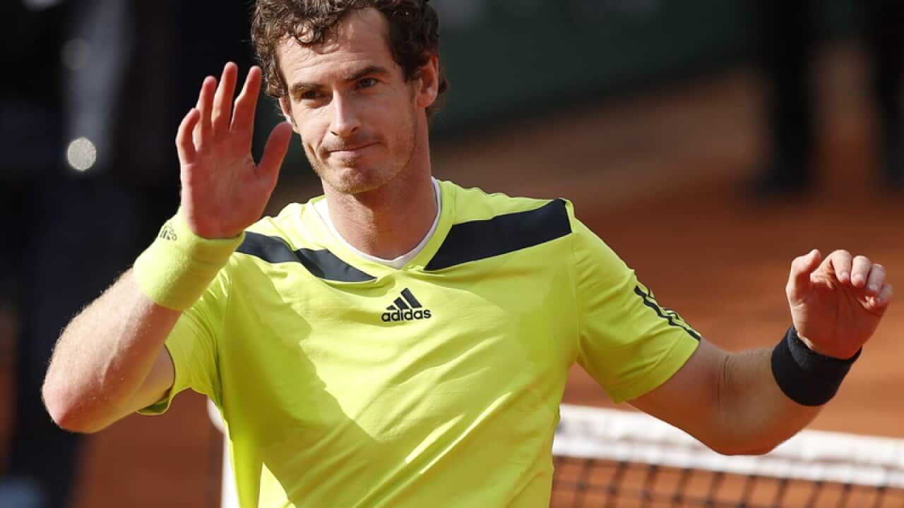 British tennis star Andy Murray