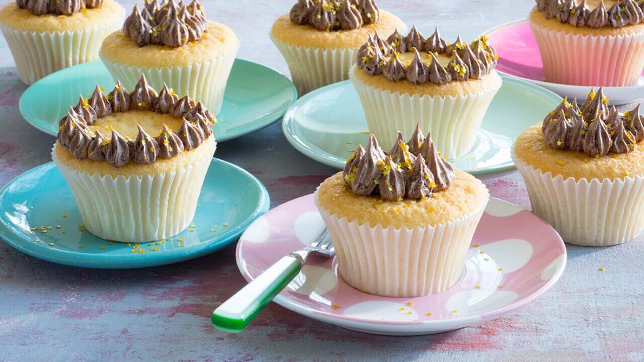Gluten-free and dairy-free vanilla cupcakes