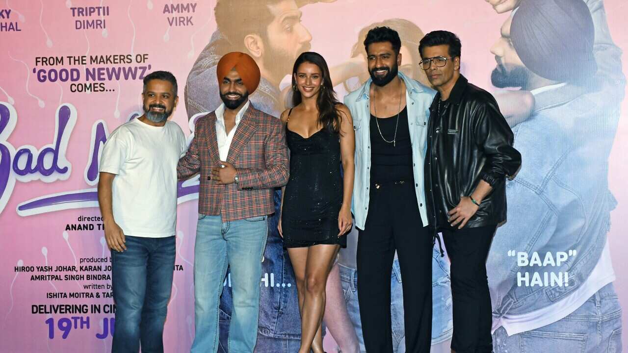 Trailer launch of the film 'Bad Newz' in Mumbai, India - 28 Jun 2024
