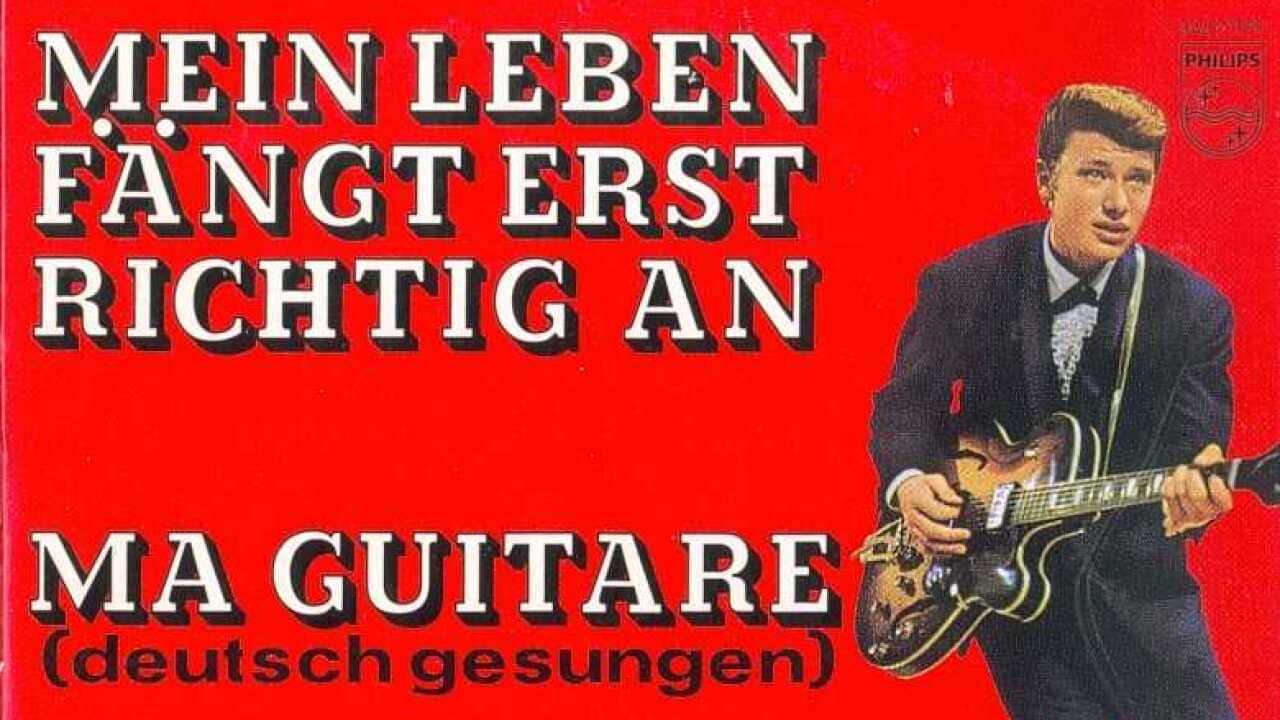 Johnny Halliday in German