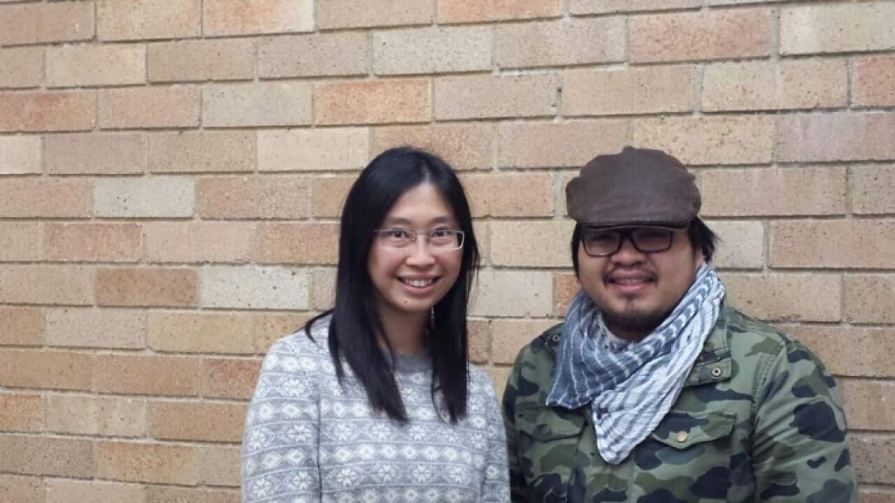 Occupational Therapist Samantha Lo and Ivan Leung