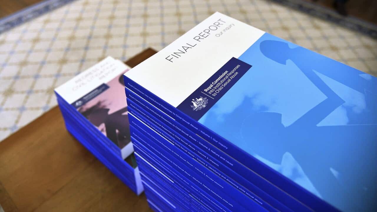The volumes of the Final Report of the Royal Commission into Institutional Responses to Child Sexual Abuse.
