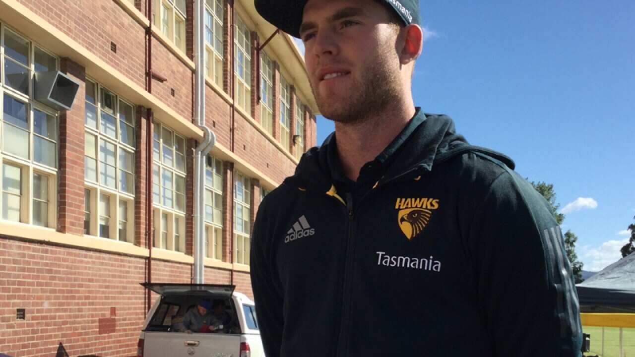 Hawthorn Hawks player Tom Mitchell