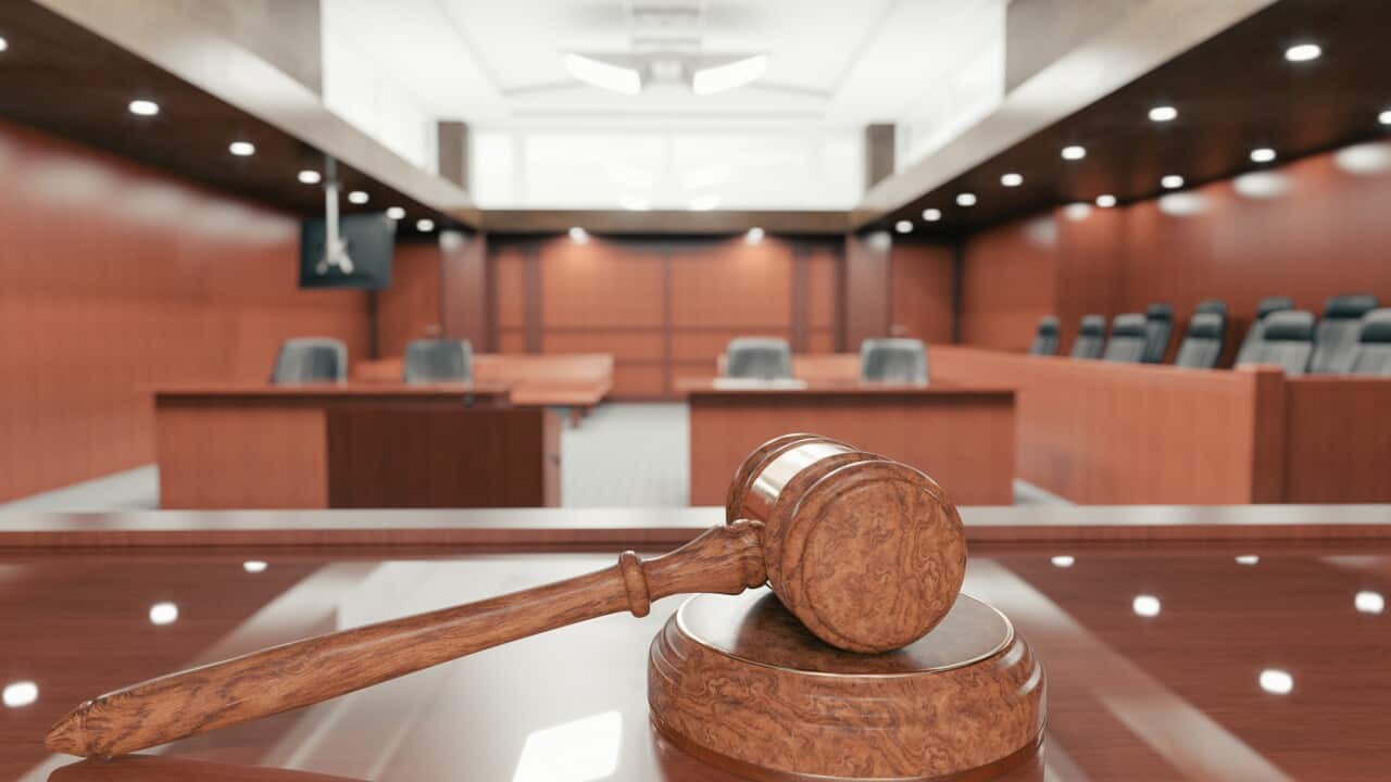 Courtroom And Gavel