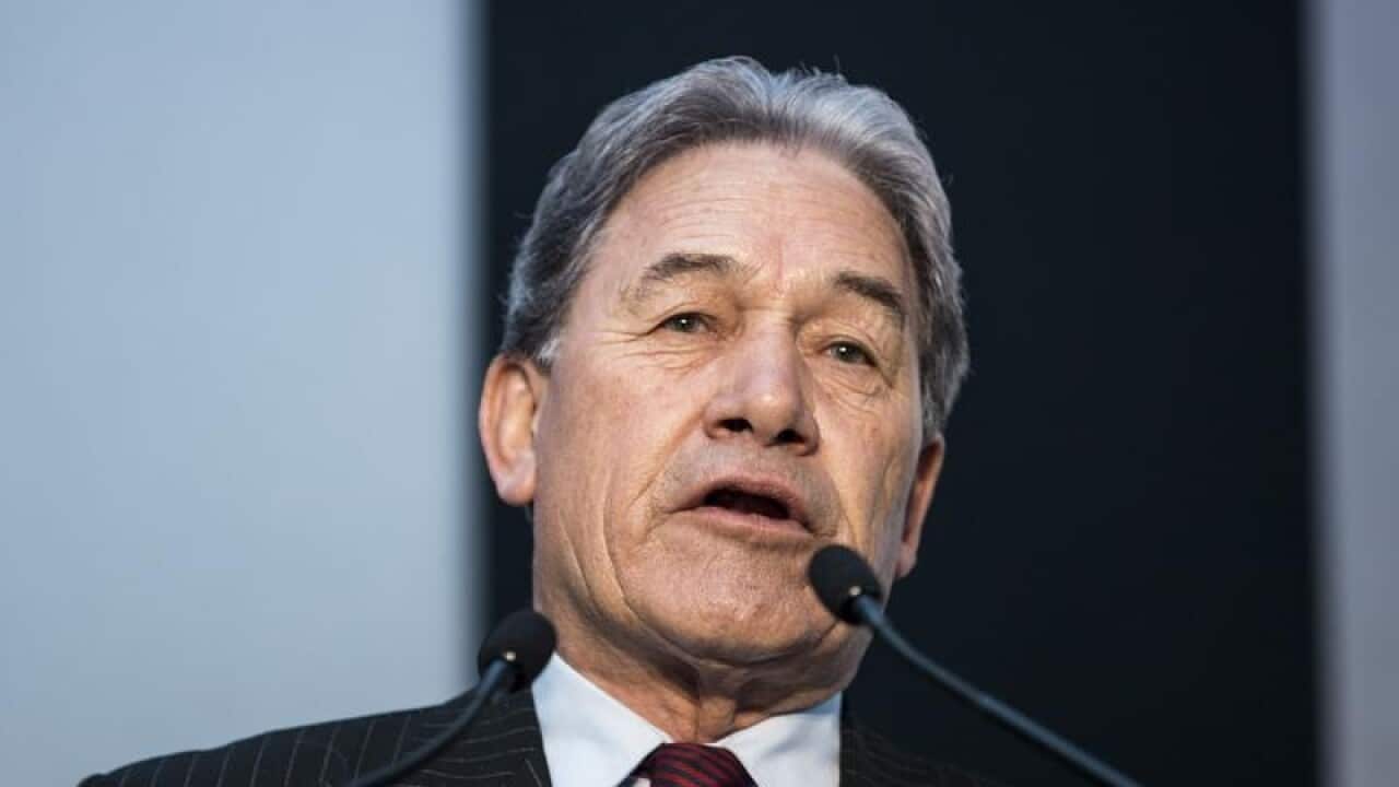 File image of New Zealand Foreign Minister Winston Peters in Sydney.