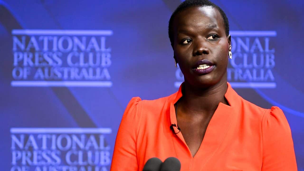 Chair of the Harmony Alliance Nyadol Nyuon