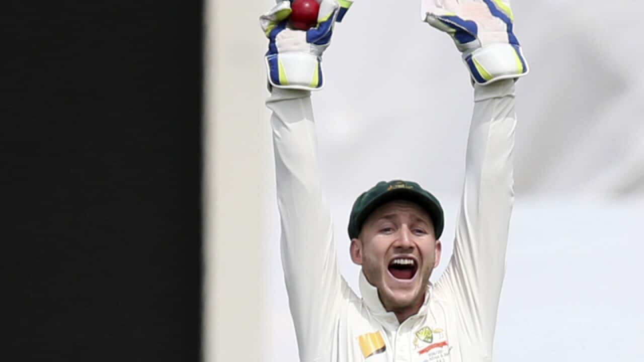 Australian wicketkeeper Peter Nevill