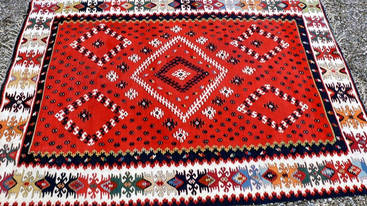 Traditional Pirot rug produced in Southeastern Serbia nominated for the UNESCO Intangible Cultural Heritage list