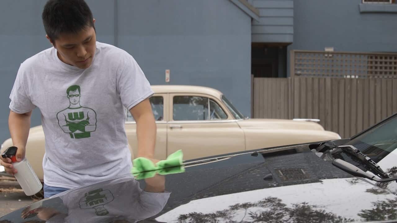 WipeHero is a waterless carwash.