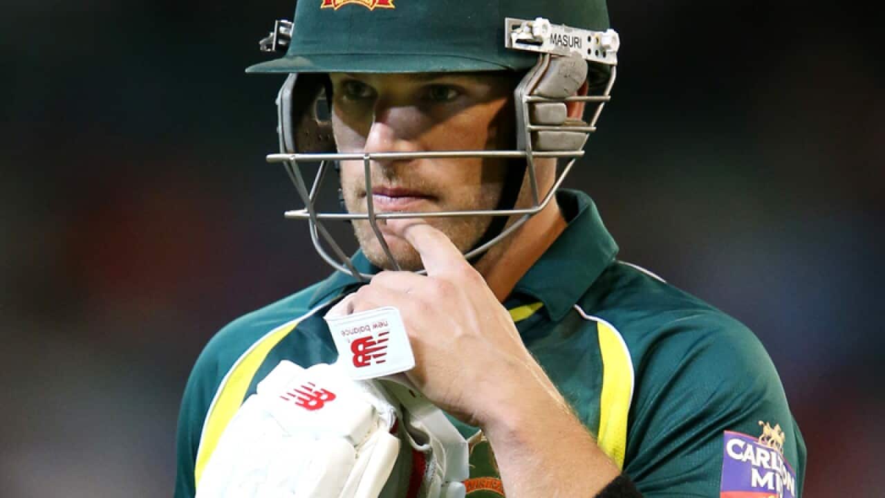 Australian cricketer Aaron Finch