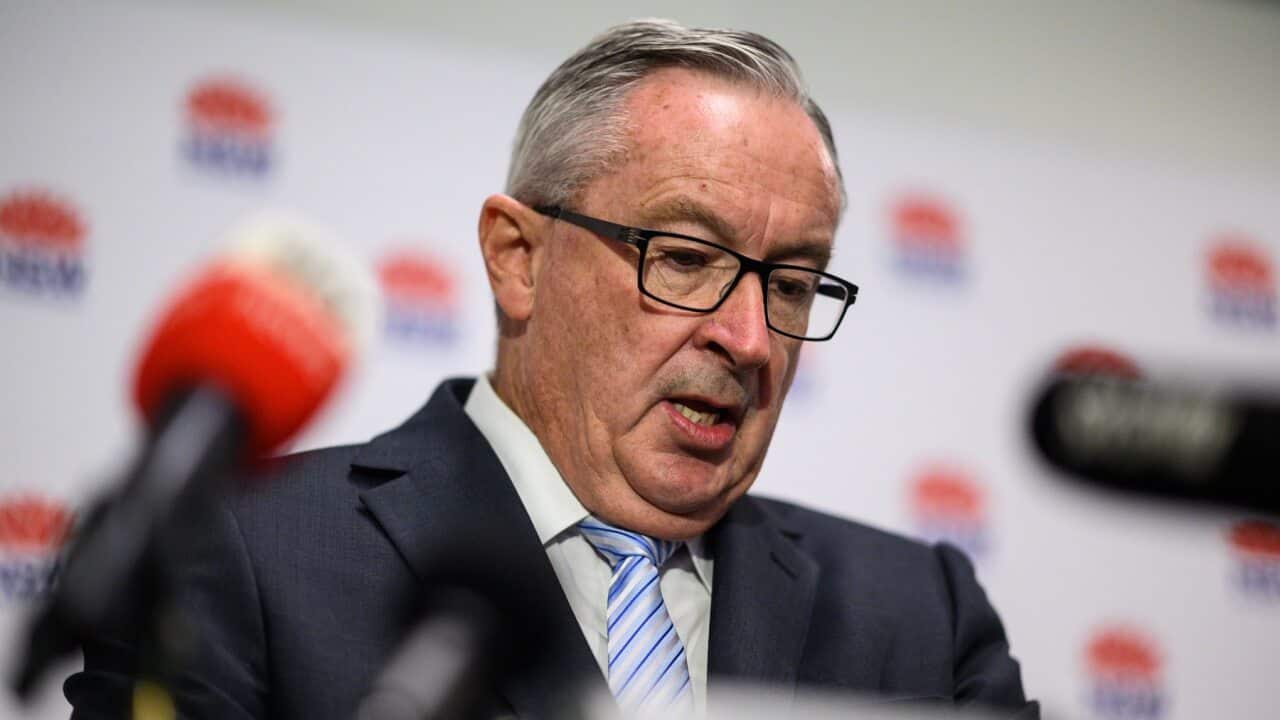 NSW Minister for Heath Brad Hazzard