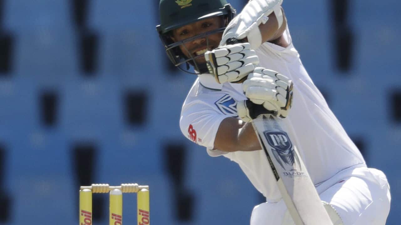 South Africa's batsman Temba Bavuma