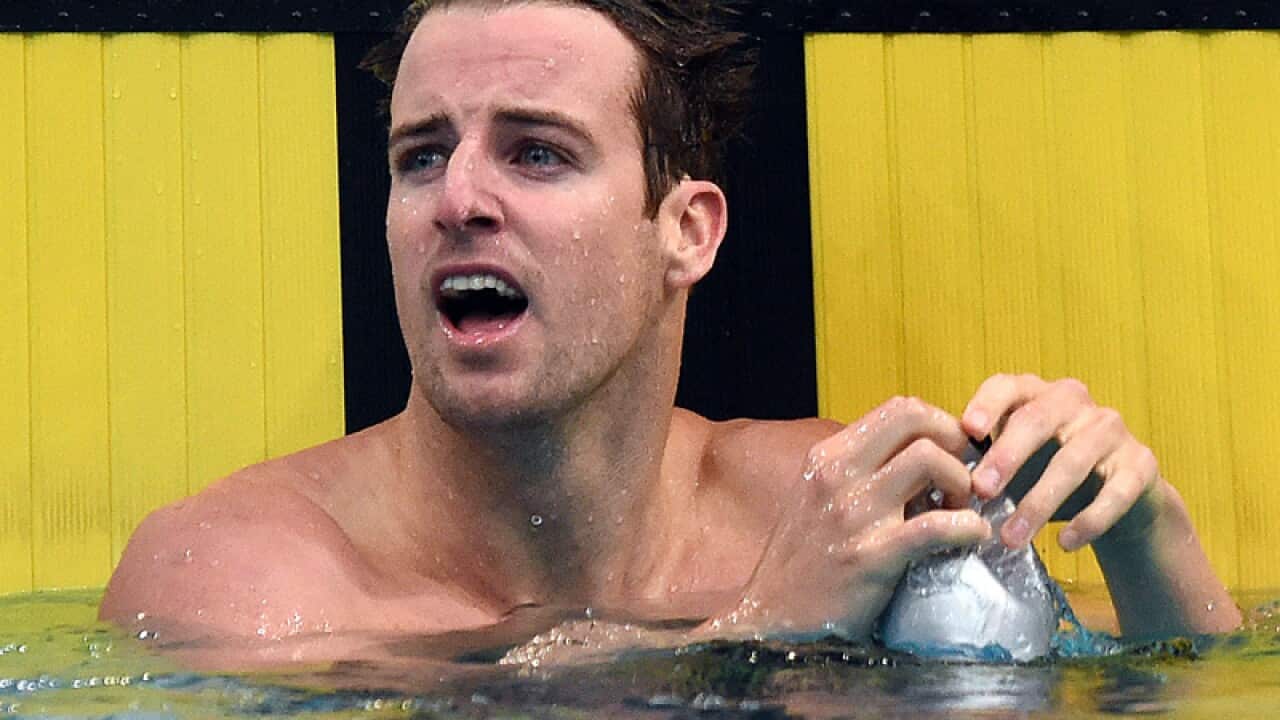Australian swimmer James Magnussen