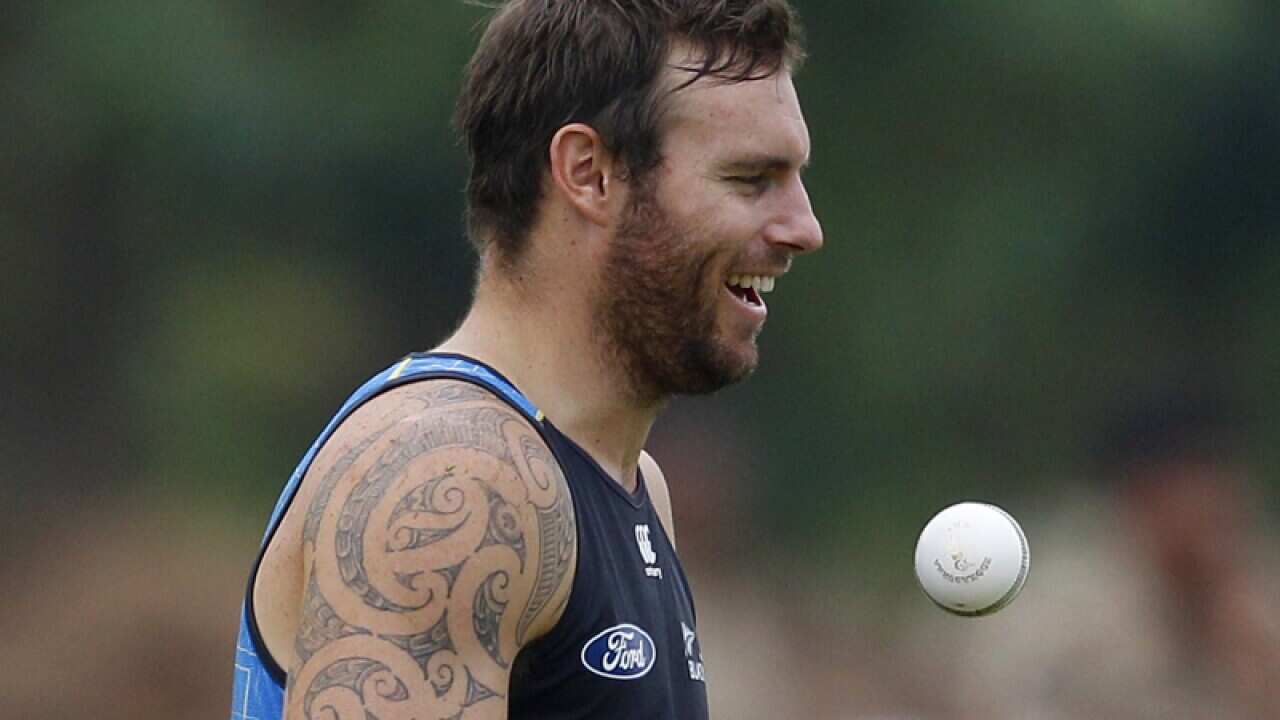 New Zealand bowler Doug Bracewell