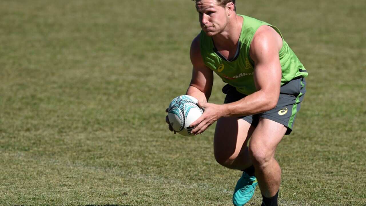 Wallabies star Michael Hooper