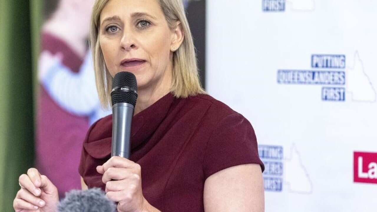 ALP Longman candidate Susan Lamb at her campaign launch.