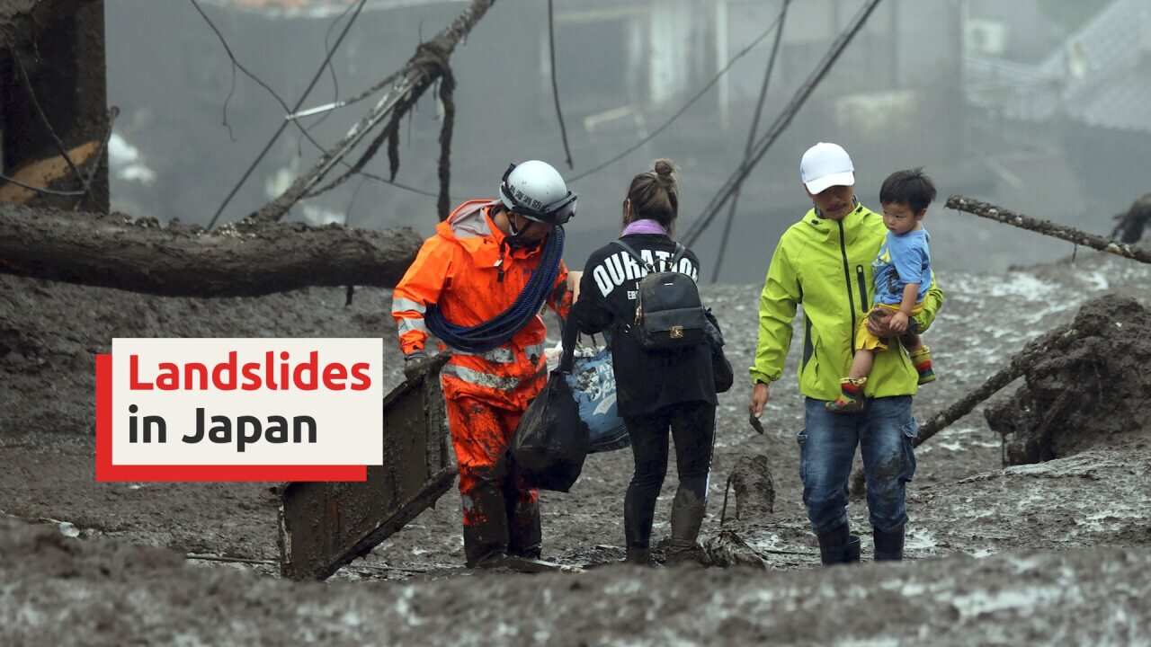Landslides in Japan