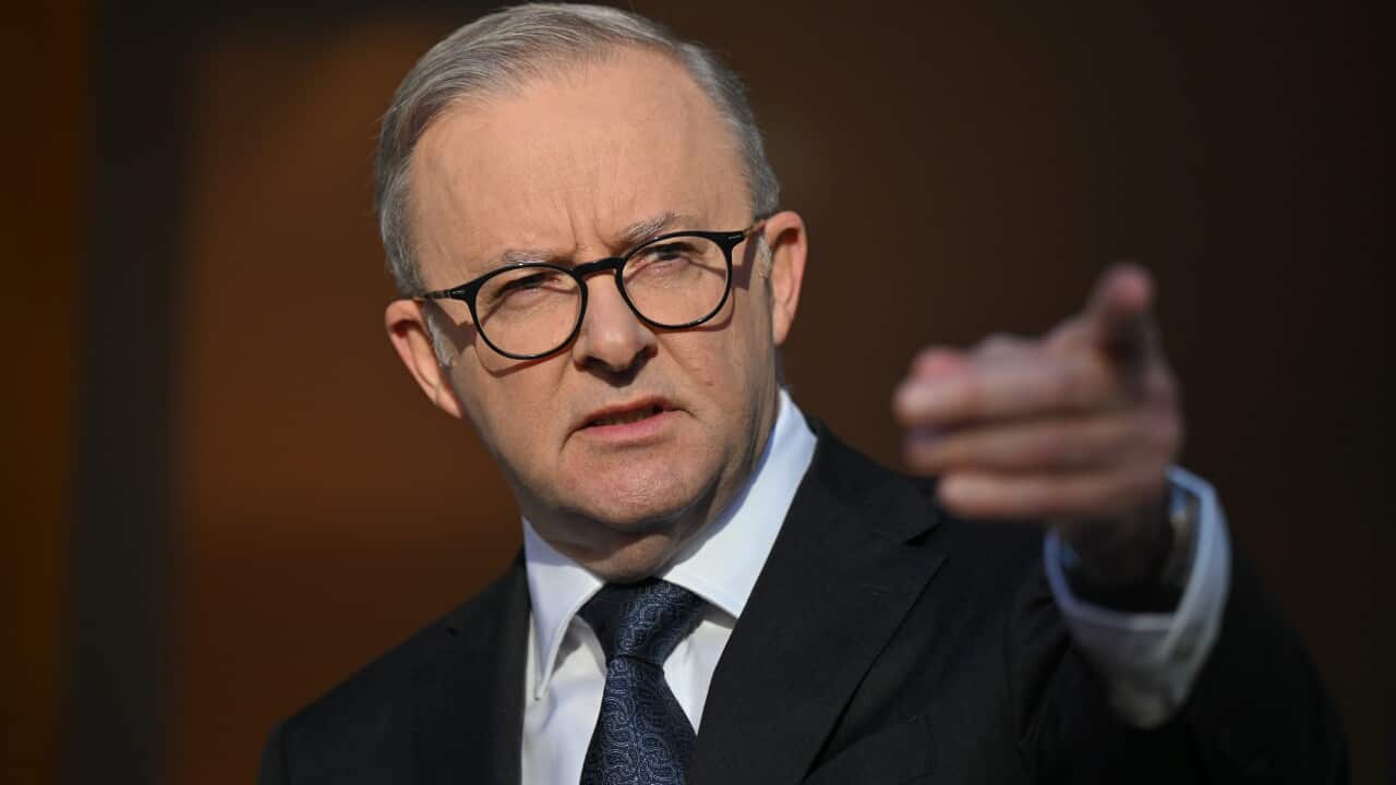 ANTHONY ALBANESE RUSSIAN EMBASSY PRESSER