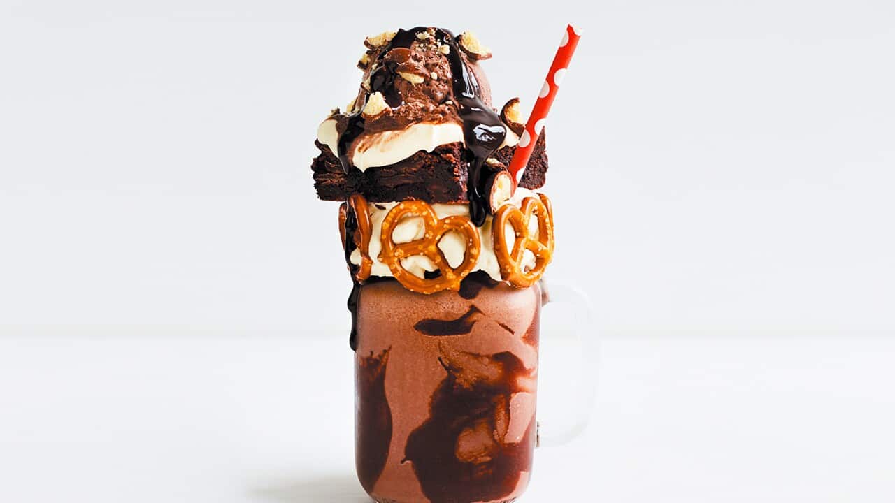 Fudge brownie choc sludge