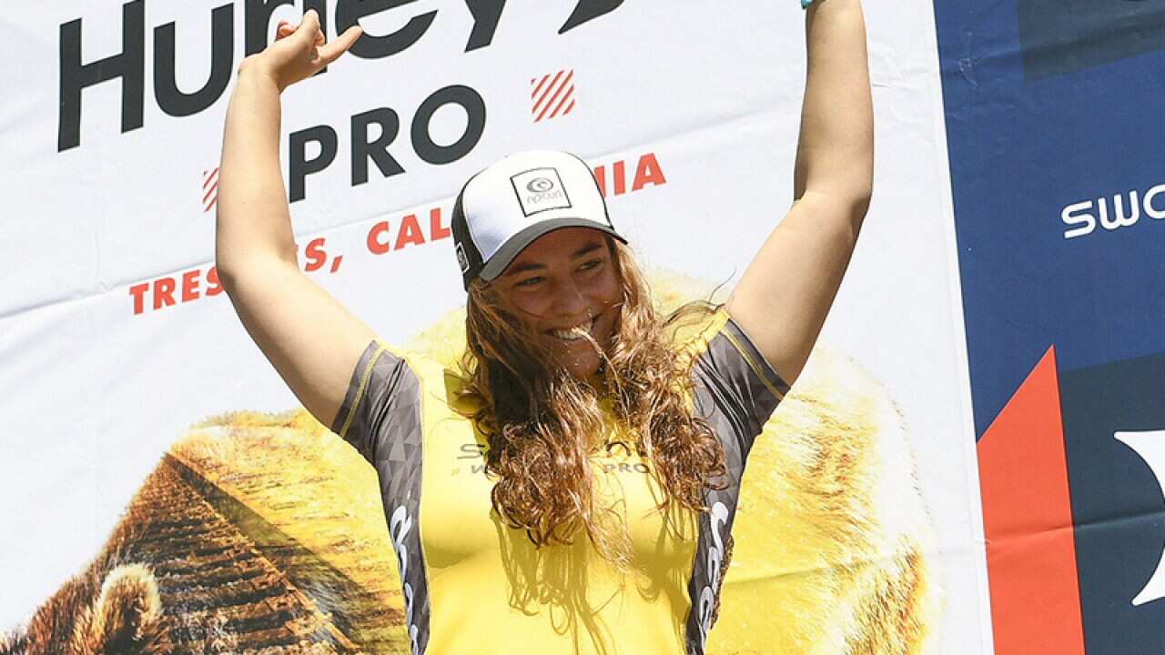 Australian surfer Tyler Wright