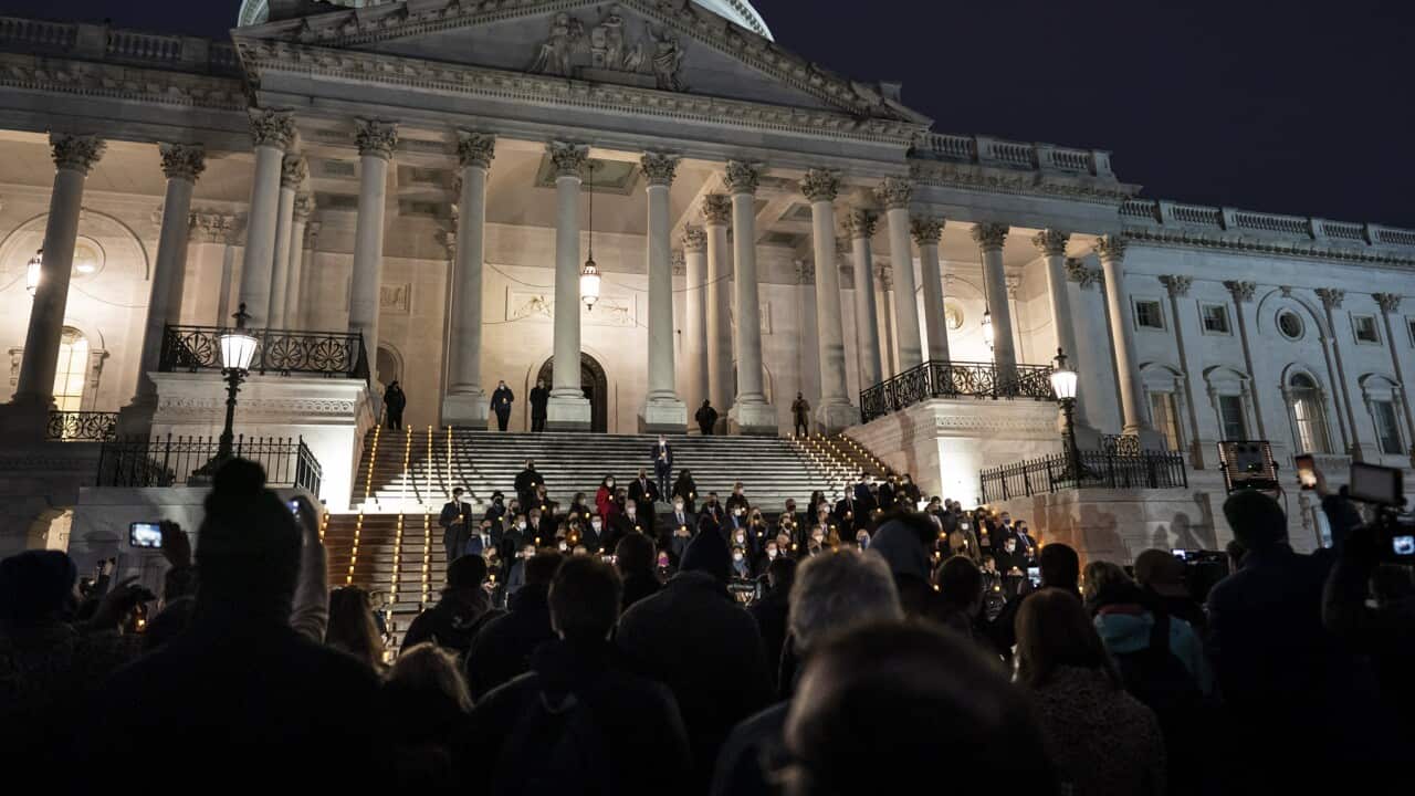 A moment’s silence held for the Capitol anniversary